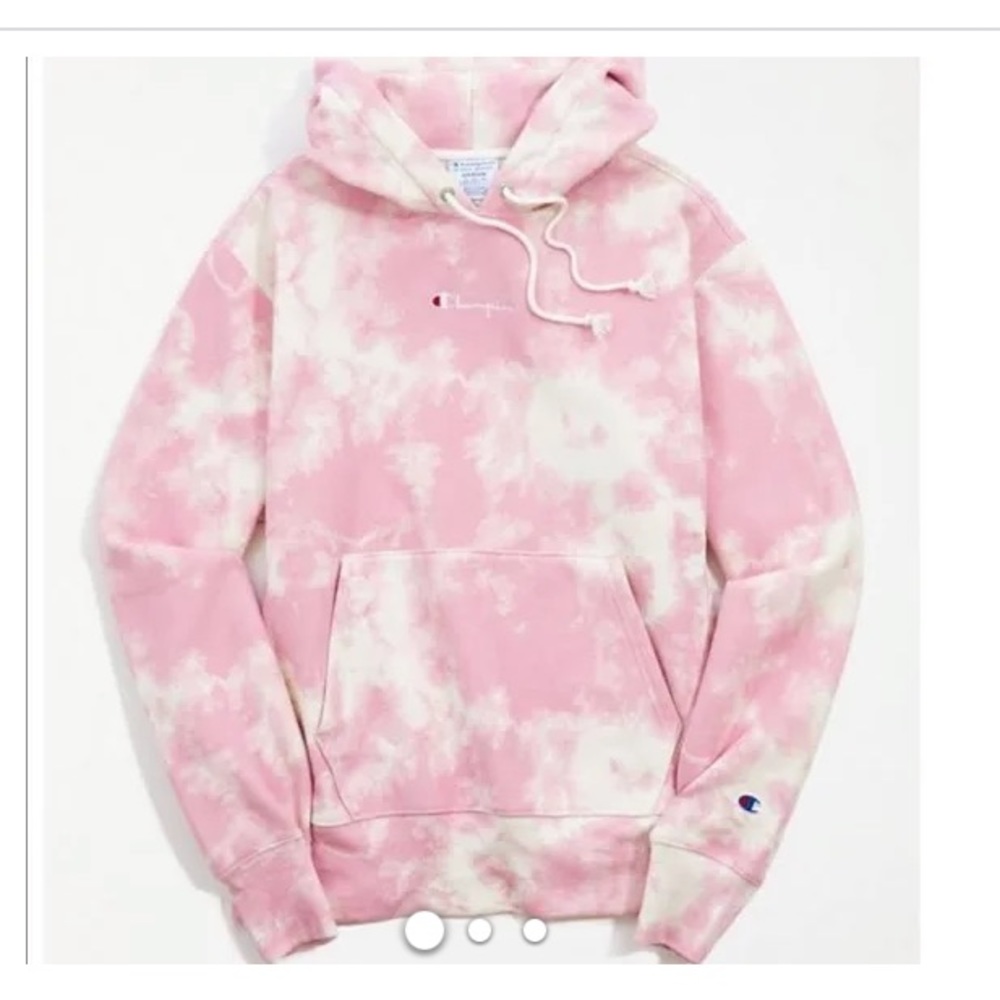Champion UO exclusive tie dye hoodie